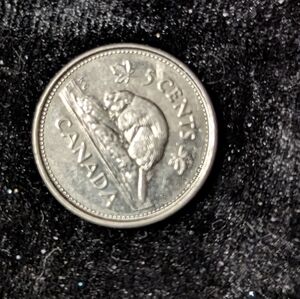 RARE 5¢dateless On Front Error Coin